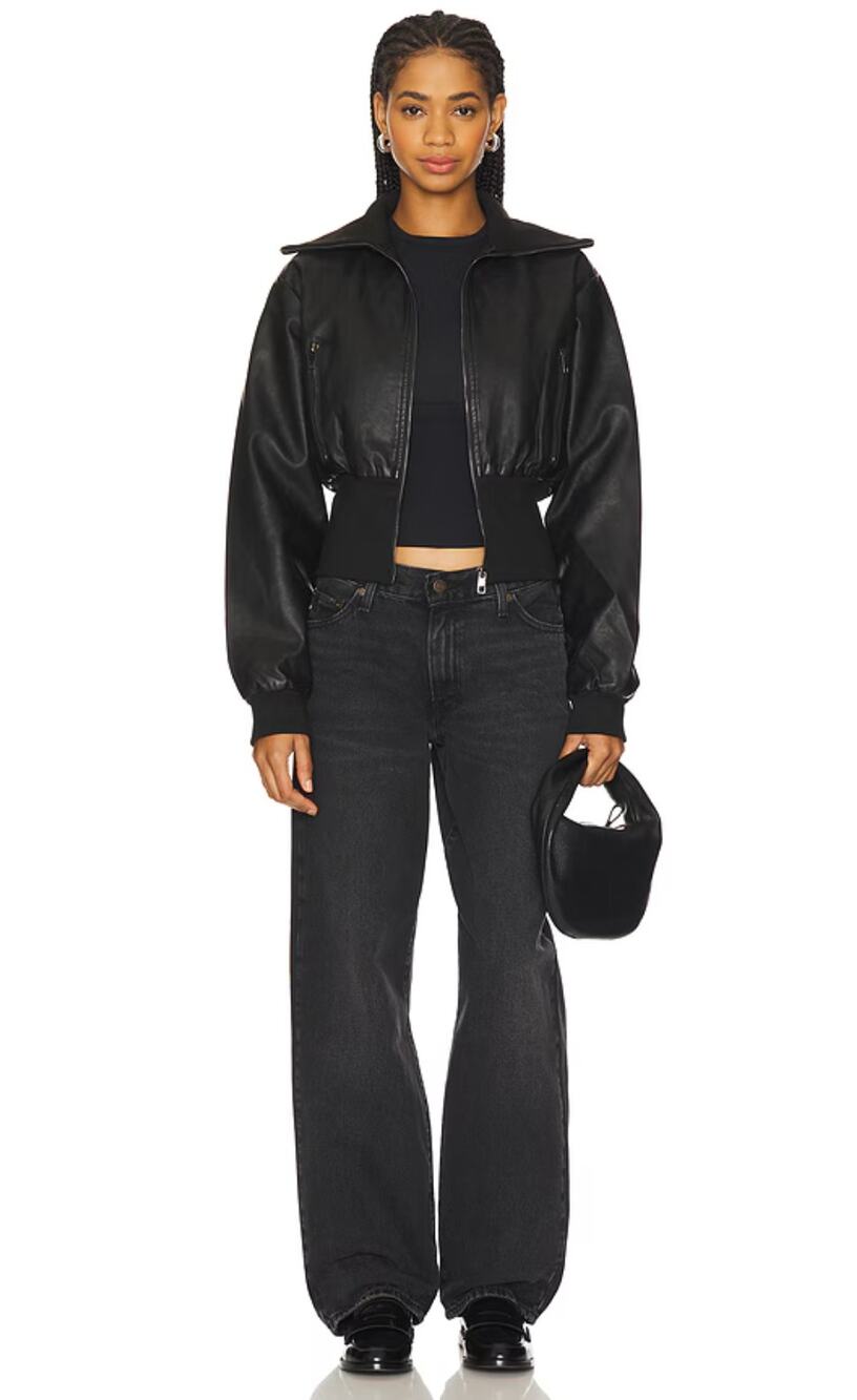 LEVI'S Womens Baggy Dad Jeans 31x30 US 12 Shrink Up Black Mid Rise 797700020 NWT